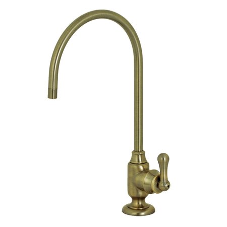 KINGSTON BRASS KS5193AL Royale Single-Handle Water Filtration Faucet, Antique Brass KS5193AL